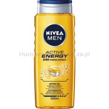 Nivea Żel Pod Prysznic Active Energy 500Ml