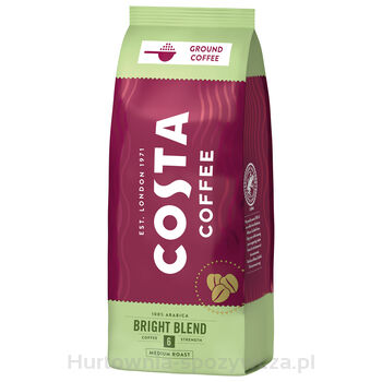 Costa Coffee Bright Blend 6 Medium Roast 500G