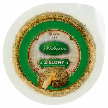 Ser Pokusa Zielony 350 G, Półtwardy