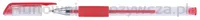 Office Products Długopis Żelowy, Gumowy Uchwyt, 0,5Mm, Czerwony  - 2