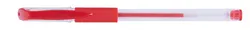 Office Products Długopis Żelowy, Gumowy Uchwyt, 0,5Mm, Czerwony 
