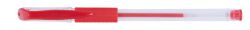 Office Products Długopis żelowy, gumowy uchwyt, 0,5mm, czerwony 