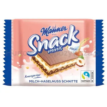 Manner Wafle Minis z orzechami 25g