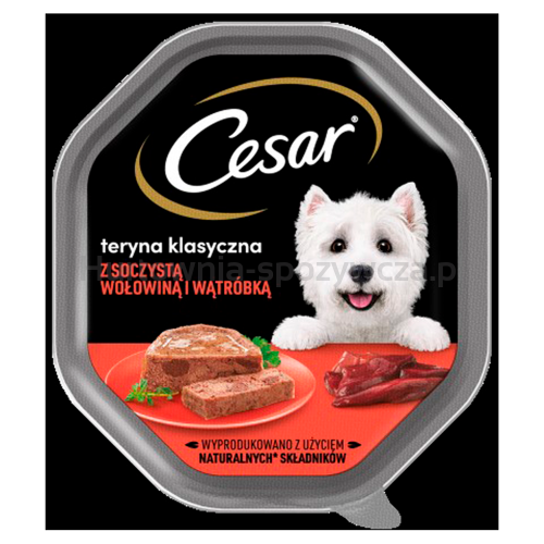 Cesar Tacka Z Soczystą Wołowiną I Wątróbką 150G