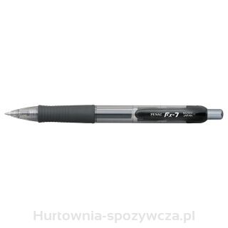 Długopis Automatyczny Żelowy Penac Fx7 0,7Mm, Czarny