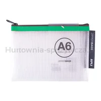 Torebka APLI Zipper Bag, A6, 168x125 mm, mix kolorów - 4
