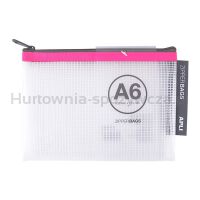 Torebka APLI Zipper Bag, A6, 168x125 mm, mix kolorów - 5