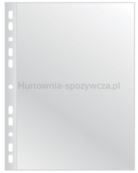 Koszulki na dokumenty OFFICE PRODUCTS, PP, A4, krystal, 55mikr., 100szt., w pudełku - 2