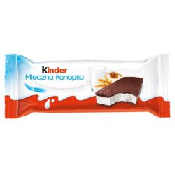 Kinder Biszkopt Z Mlecznym Nadzieniem Mleczna Kanapka 28G