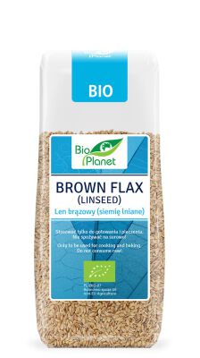 Len Brązowy (Siemię Lniane) Bio 200 G - Bio Planet [BIO]