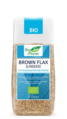 Bio Planet Len Brązowy (Siemię Lniane) Bio 200 G [BIO]