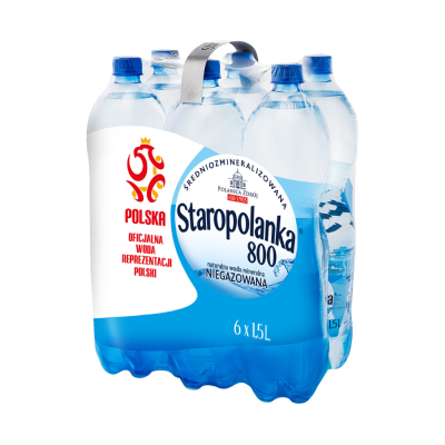 Woda Staropolanka 800 Niegazowana 1,5 L x 6 szt.