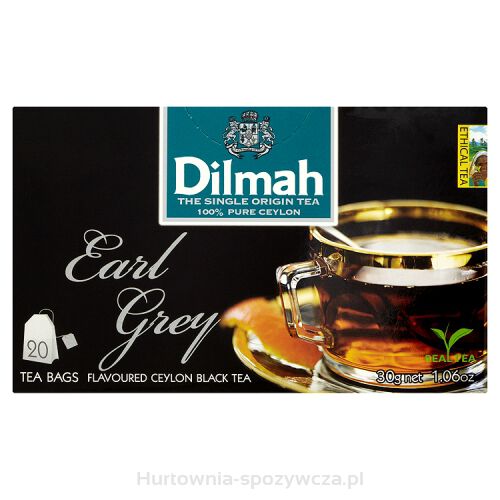 Dilmah Earl Grey Flavoured Black Tea 20X1,5 G
