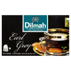Dilmah Cejlońska Herbata Czarna Earl Grey Z Aromatem Bergamoty 30 G (20 Torebek)