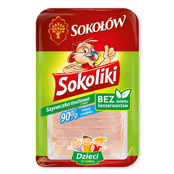 Sokoliki Szyneczka Tostowa Z Indyka Plastry 100G