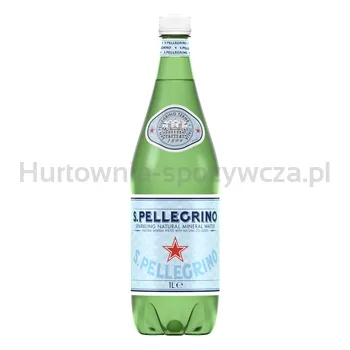 Woda S.Pellegrino gazowana 1 l <br>(Paleta 630 szt.) SK
