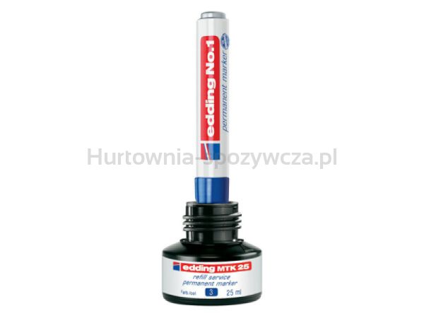 Edding Tusz do uzupełniania markerów permanentnych e-MTK 25 czarny  - 2