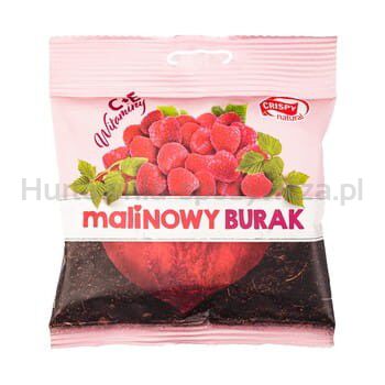 Crispy Natural Suszony Burak O Smaku Malinowym 18G Z Witaminami C I E