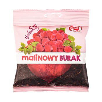 Crispy Natural Suszony Burak O Smaku Malinowym 18G Z Witaminami C I E