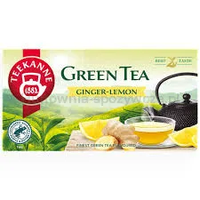 Teekanne Herbata zielona, cytrynowa, 20 kopert