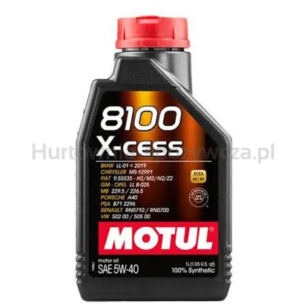 Motul 8100 X-Cess 5W-40 1L