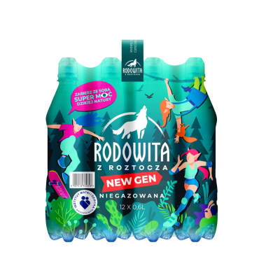 Woda Rodowita Z Roztocza Niegazowana 0,6L Sport x 12 szt.