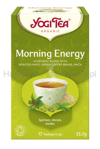 Herbatka Poranna Energia (Morning Energy) Bio (17 X 2,1 G) 35,7 G - Yogi Tea [BIO]