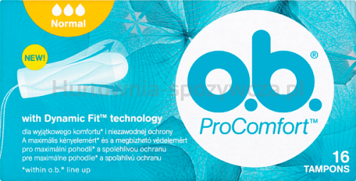 O.B. Procomfort Normal 16 Szt.