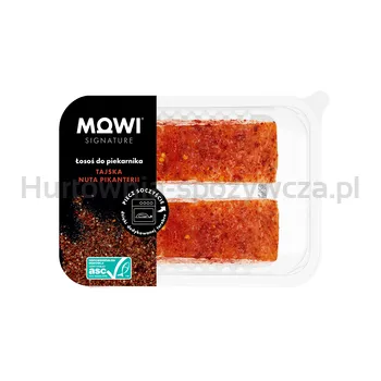 Mowi Porcje Do Piekarnika Z ŁoSosia Atlantyckiego Z Posypką W Stylu Tajskim 2X125G