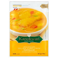 Kanokwan Pasta Curry Zółta 50G