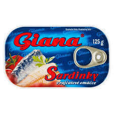 Sardynki Giana W Pomidorach 125G