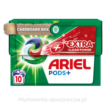 Ariel Kapsułki Do Prania Extra Clean 10 Szt. 272 G (10X27,2 G)