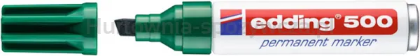 Marker permanentny e-500 EDDING, 2-7mm, zielony