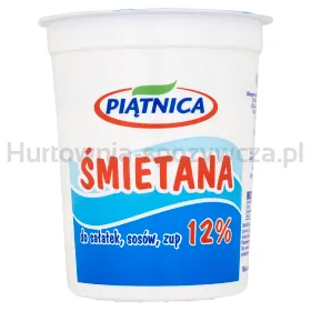 Piątnica Śmietana 12% 400G