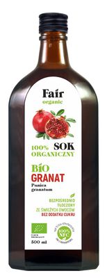 Sok Z Granatu Nfc Bio 500 Ml - Fair Organic [BIO]