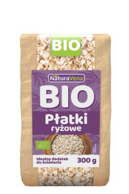 Płatki Ryżowe Bio 300 G - Naturavena [BIO]