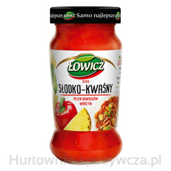 Łowicz Sos Słodko-Kwaśny 350 G