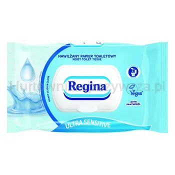 Regina Papier Nawilżany Ultra Sensitive 42 Sztuki