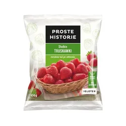 Proste Historie Truskawki bez szypułek 450g