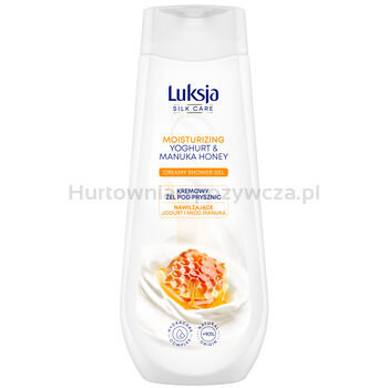 Luksja Żel Pod Prysznic Silk Care Kremowy Jogurt I Miód Manuka 500 Ml