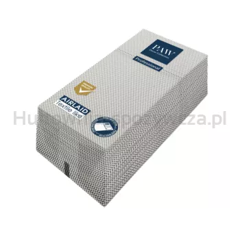 Serwetki PAW Professional Pocket Fabric Design Graphite 1-warstowe 40x40cm składane 1/8