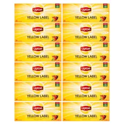 Lipton Herbata Yellow Label 25 Torebek