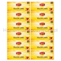 Lipton Herbata Yellow Label 25 Torebek