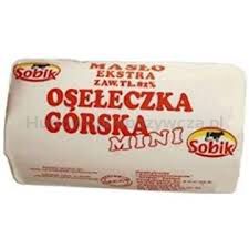 Sobik Masło Ekstra Osełeczka Górska Mini 100G