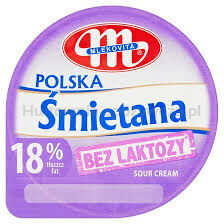 Mlekovita Śmietana Polska 18% Tł. Bez Laktozy 200G