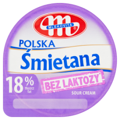 Mlekovita Śmietana Polska 18% Tł. Bez Laktozy 200G