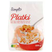 Simpl Płatki Kukurydziane 500g