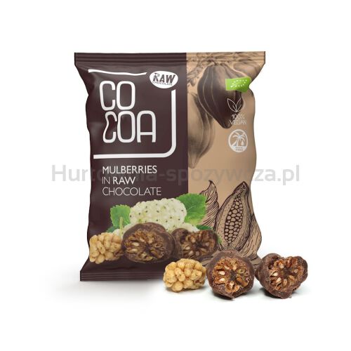 Morwa Turecka W Surowej Czekoladzie Bio 70 G - Cocoa [BIO]