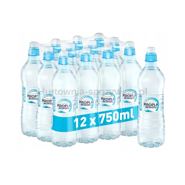 Kropla Beskidu Sport niegazowana 750 ml<br>(w tym +0,50 zł/szt. zwrotnej kaucji)