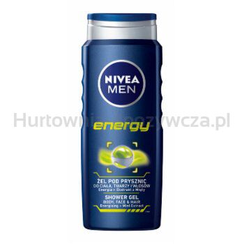 Nivea Żel Pod Prysznic Energy 500 Ml